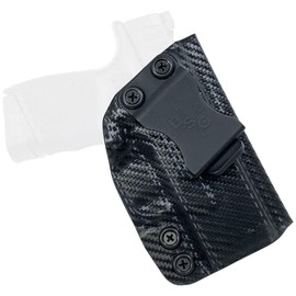 Black Scorpion Outdoor Gear Concealed Carry Inside The Waistband Full Profile Holster (Carbon Fiber, Springfield XD-M Elite 3.8in)