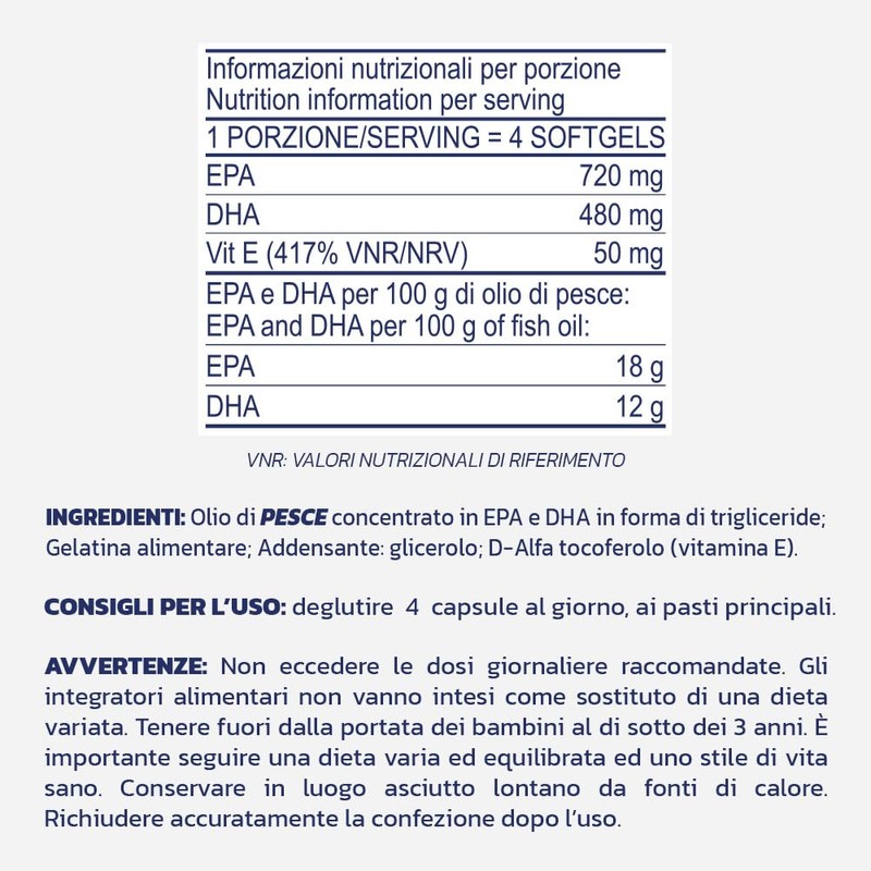 PROLABS FISH OIL | Omega 3 1200 mg | EPA