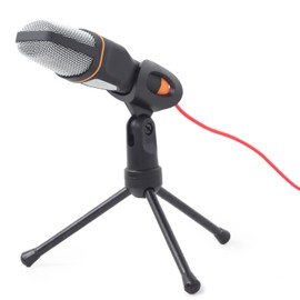 Desktop Microphone for Laptop PC with Tripod 3.5 mm Jack SKYPE/TEAMS/ZOOM 1.2 m [1.2 Meter]