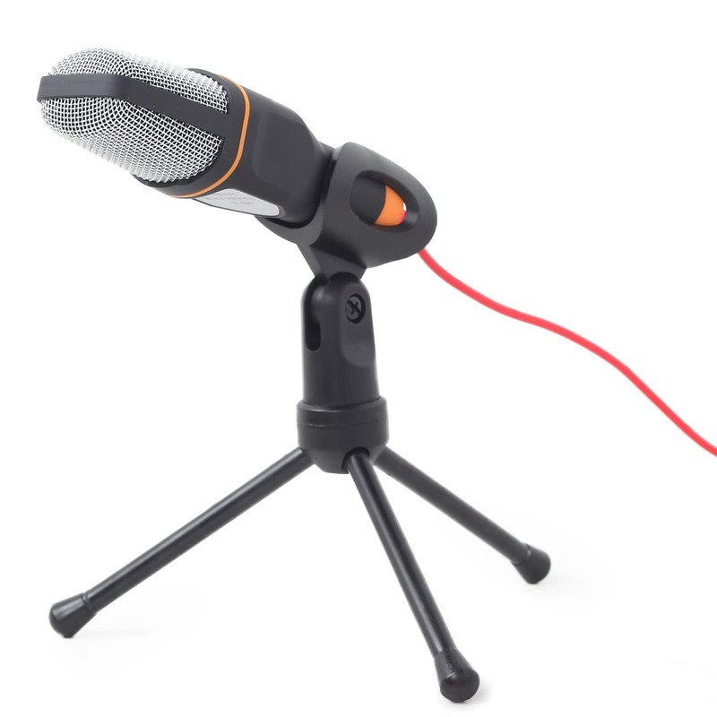 Desktop Microphone for Laptop PC with Tripod 3.5 mm Jack