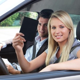 kwmobile Registration and Insurance Holder - Car Document Holder for Vehicle Documents and Cards - Neoprene - Dark Blue