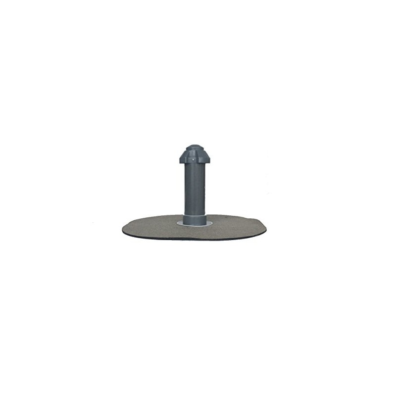 HAHN Handelshaus Flat Roof Ventilation DN 70, Bitumen Flange, Round,