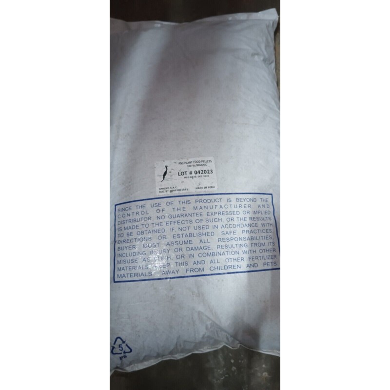 Living Earth Farms 2.2 LB REPACK Blue Ocean PELLETIZED Seabird