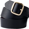 Lands' End Women's Reversible Belt Black/dark Brown