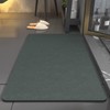 HJ Selection Bath Mat, Diatomaceous Earth, Water Absorbent, Anti-Slip, Quick