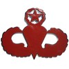 Army Master Parachutist Metal Decal Auto Emblem