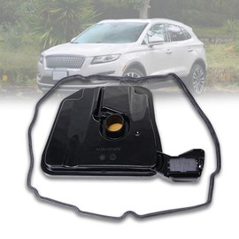 LEVANLIGHT 6F35 Automatic Transmission Filter Oil Pan Gasket Kit Compatible for Lincoln MKC MKT MKZ,Ford Escape Explorer Fusion Taurus Transit Connect Replace# BB5Z7A098E BB5Z7A098D
