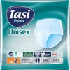 IASI Pack de 14 pantalones desechables unisex de alta protección,