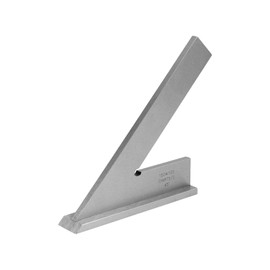 T Tulead 45 Degree Machinist Square with Seat, Steel Miter Square Machinist Engineer Square Angle Ruler Tool 150×100mm