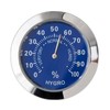 JAGTRADE Temperature Measuring Instrument Auto Car Vehicle Thermometer/Hygrometer Clock Mini