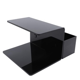 Yosoo Acrylic Eyelash Extension Pillow Shelf Stand, Organizer with 9 Compartments for Eyelash Salons, Training Schools Eyelash Extension Pillow (Black)