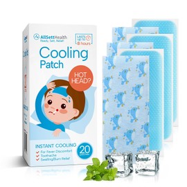 Paquete de 20 parches de refrigeración para niños