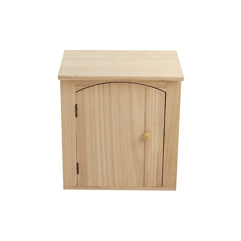 RAYHER Wooden Key Box, Wood-Coloured, 18 x 5 x 22