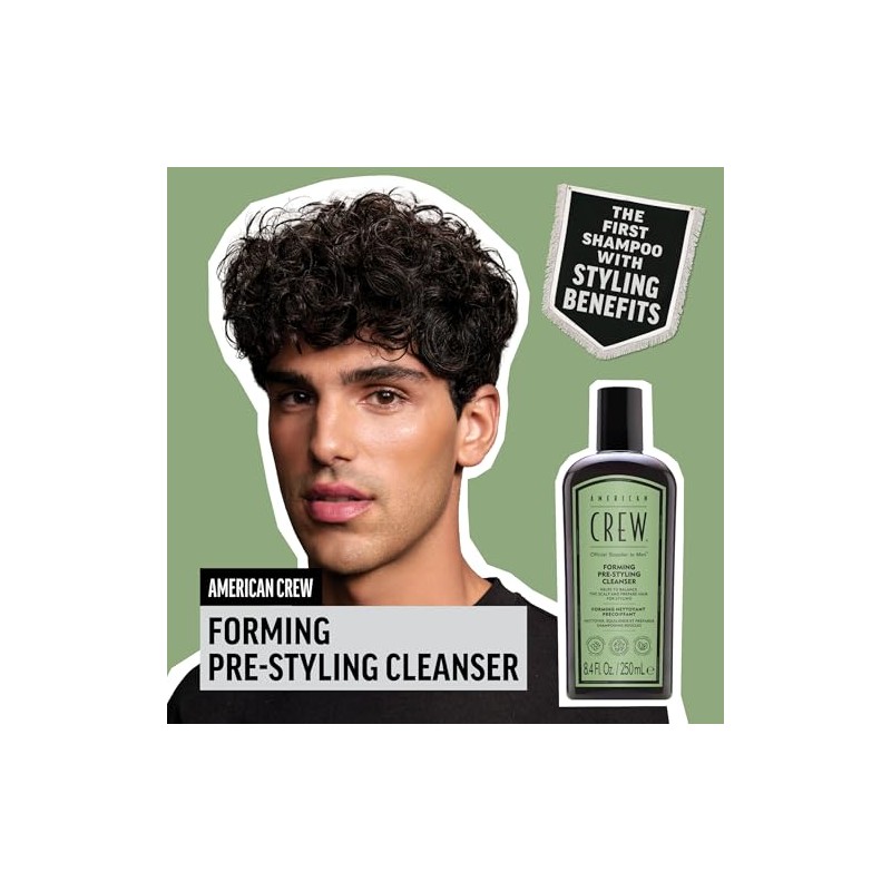 American Crew Shampo Forming Define y Realza el cabello 250ml