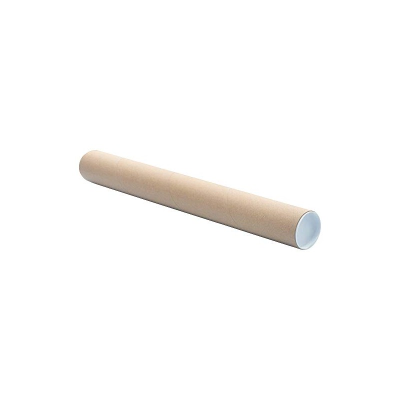 VEPATIM 3 Postal Tubes Round 76 x 610 mm Brown
