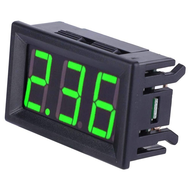 Continuous Current Ammeter Digital Mini LED Ring High Precision 2