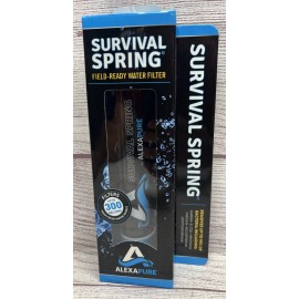 AlexaPure NEW AlexaPure Survival Spring Field Ready Water Filter STRAW UP TO 300 Gallons