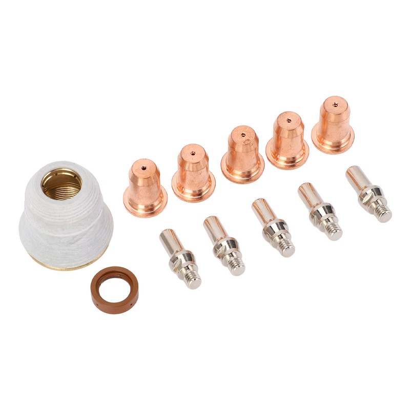 12 Pcs Set 52582 Electrode 51313 P1.0 Nozzle 60432 Shield
