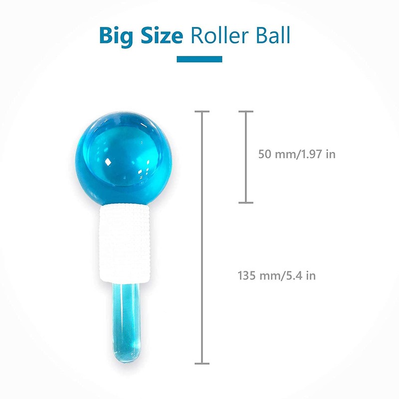 Facial Ice Globe - bolihees Cool Roller Ball to Reduce