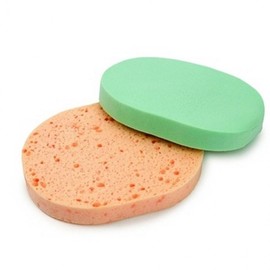 Beauty Sea Sponge Facial Cleansing Sponge Makeup Sponge Puff Basalt Hole 9ea