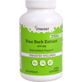 Vitacost Pine Bark Extract - Standardized to 95% OPC -- 100 mg - 300 Capsules