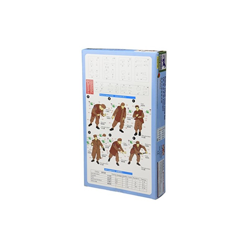 Bronco CB35108 1/35 Figurine Set 25pdr gun crew set WWII