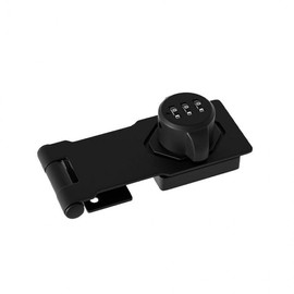 Lumina D Black Large No-Drill Password Lock for Drawers Large-Black
