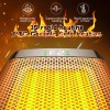 Portable Space Heater for Indoor Electric Flame Heaters PTC Fast
