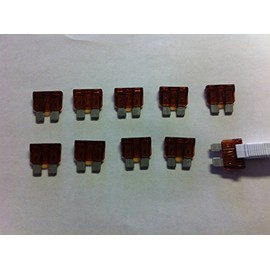AT0 Blade Style Automotive Fuse 7.5 AMP - 10 pack FREE Fuse Puller