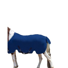 Kensington Poly Cotton Stable Sheet Pony Fit Size: 57" Color: B- Navy