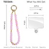 Phone Charm Wrist Strap with Tether Tab, Detachable Anti-Theft CellPhone