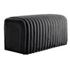 Corduroy Ottoman Storage Bench with Cat’s Nest, Arch Hollow Design,