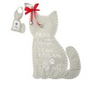 Pavilion - The Cat Canvas Tween Stocking with Mini Ornament,