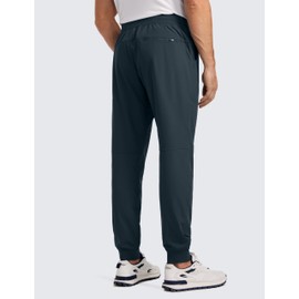 CRZ YOGA All Day Comfy Golf Joggers Pants for Men 30'' Quick Dry Lightweight Stretch Work Casual Joggers with Pockets True Navy X-Large