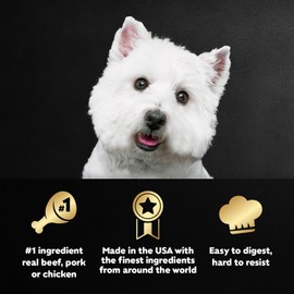 Cesar Loaf in Sauce Wet Dog Food Rotisserie Chicken, Filet Mignon, Angus Beef, and Ham & Egg Flavors Variety Pack, Wet Food for Dogs, 3.5 oz Easy Peel Trays, 24 Count