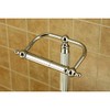 Kingston Brass CC2101 Georgian Pedestal Paper Holder, 21-1/2-Inch, Polished Chrome