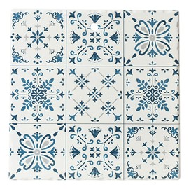 Ceramic Trivet Tile Collage 7.9 x 7.9 inches (20 x 20 cm) K-10447TC