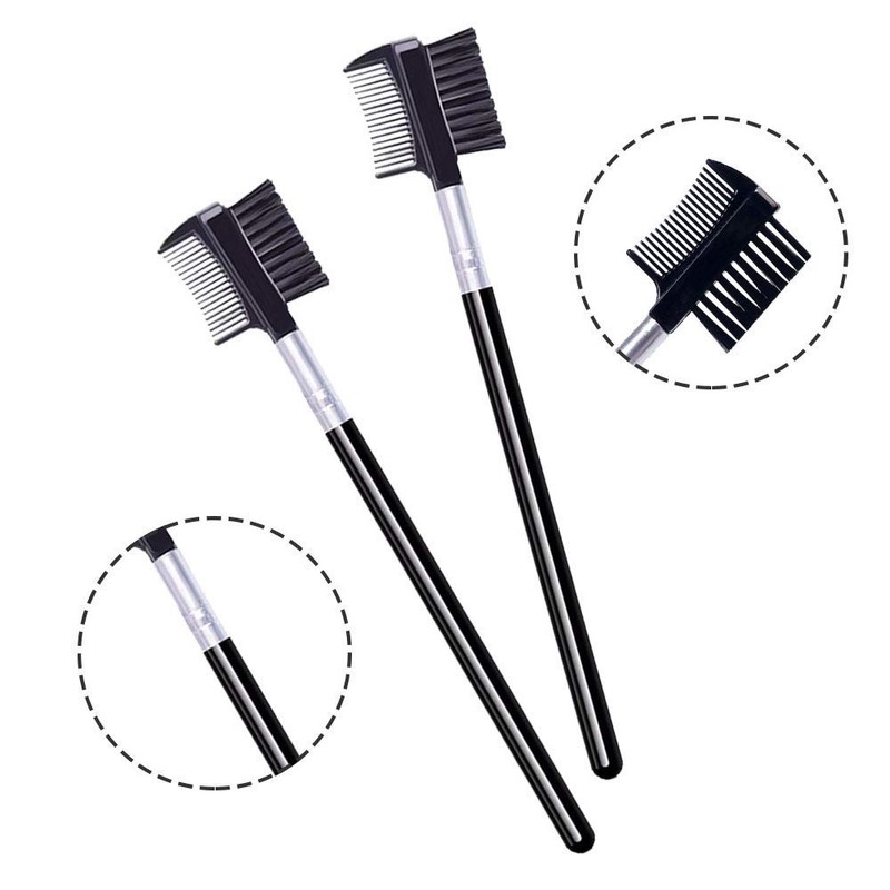 1 PCS Eyelash Comb and Eyebrow Brush Comb, Eyebrow Eyelash
