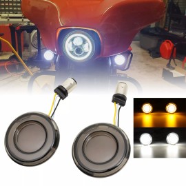 DREAMIZER 1157 LED Turn Signal Lights for Harley Touring Street Glide Road Glide Sportster