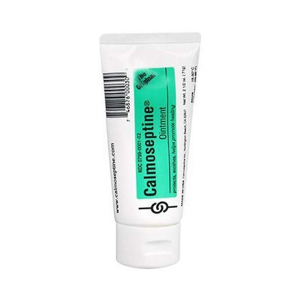 Calmoseptine Calmoseptine Diaper Rash Ointment Tube, 2.5 oz (Pack of 3)