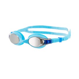 TYR Kids Swimple Swim Goggle, Silver/Blue