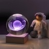 HeZhiNing Crystal Ball Night Light Creative Night Scene Astronomy 3D