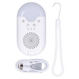 Baby White Noise Device Colorful Light Various Music Rechargeable Promote Sleep Sound Machine for Night Use
