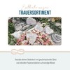Grave Decoration Linked Hearts: Grave Decoration Weatherproof, Mourning Heart with
