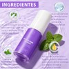 Polvo Morado Blanqueador Dental, Cuida las Encías, Refresca el Aliento