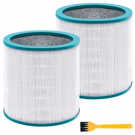 2 Pack Replacement Air Purifier Filters for Dyson Tower Purifier Pure Cool Link TP01 TP02 TP03 BP01, AM11, Dyson BP01 Models, Compared to Part # 968126-03 - Premium Activated Carbon Filters