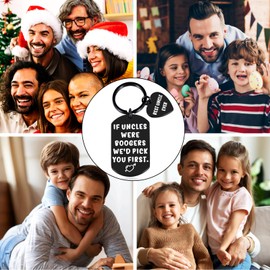 Fathers Day for Uncle, Uncle Gifts for Fathers Day, Uncles Gifts from Niece Nephew, Funny Keychain for Men, Best Uncles Ever Gift, Great Uncle Birthday Gift, New Uncle Giifts, Uncle Announcement Ideas