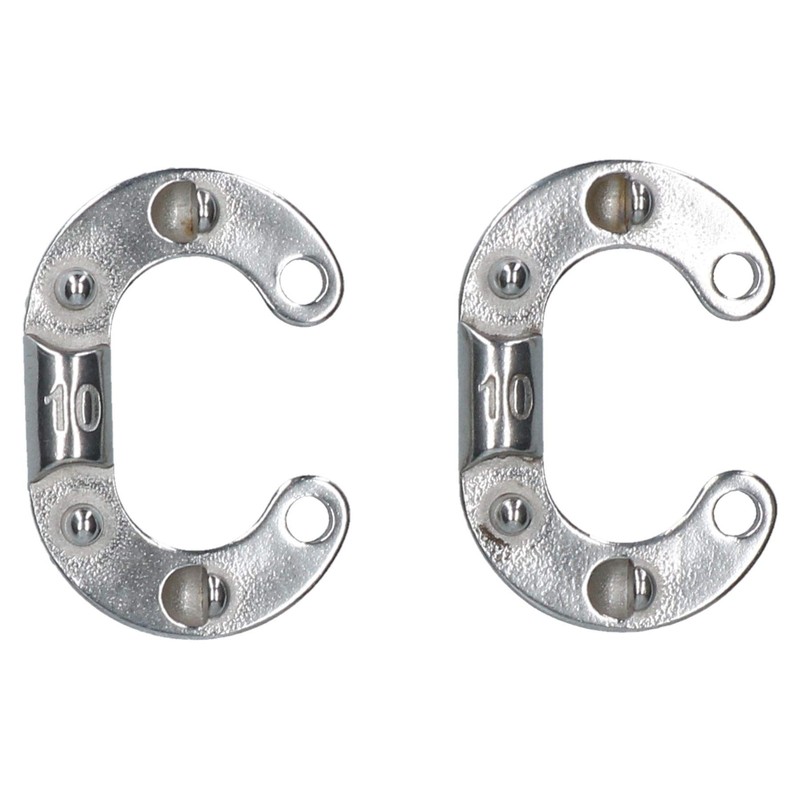 2 x Chain Connecting Link 10mm Marine Grade Stainless Steel
