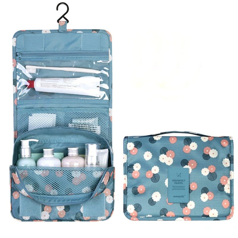 Trawila Travel Hanging Toiletry Bag Cosmetic Bag Makeup Organizers for