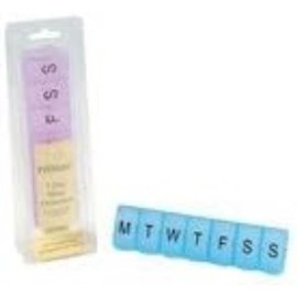 PillMate 7 Days Large Pill Box (Assorted Colors)